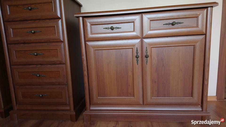 KENT Black Red White komoda witryna szafka 3 Kielce