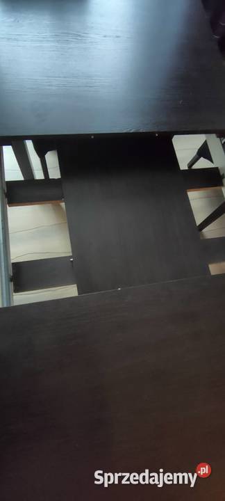 Stół rozkładany 120160x80 6 krzeseł solidny i 77cm Bełdów