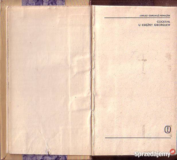 9698 COCTAIL U KSIĘŻNEJ GEORGIJEW JANUSZ ODROWĄŻ Czyrna