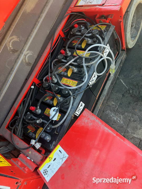 zwyżka podnośnik nożycowy MANITOU 78XE 24V 230 Dźwigi, podnośniki Działoszyn