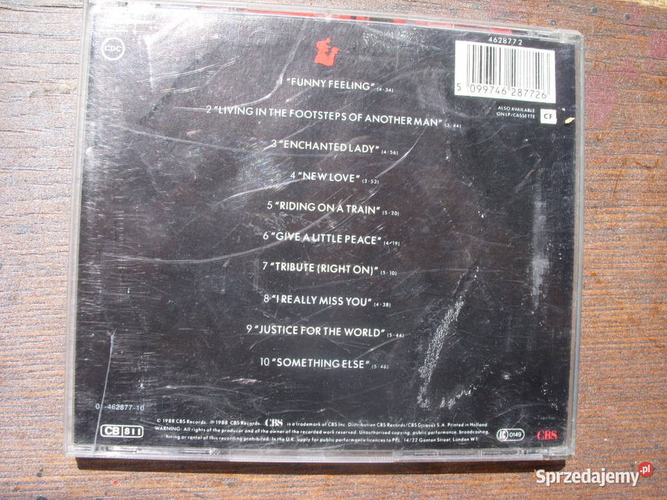 SOUL CD THE PASADENASTO WHOM IT MAY CONCERT 1988