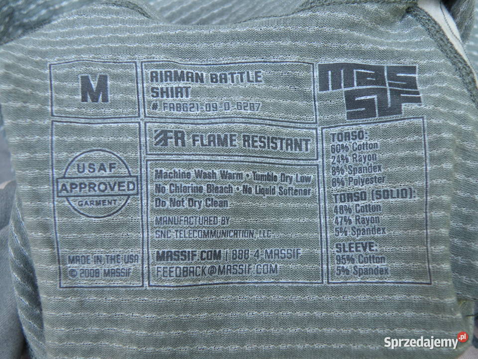 Combat shirt ABU tiger stripes medium