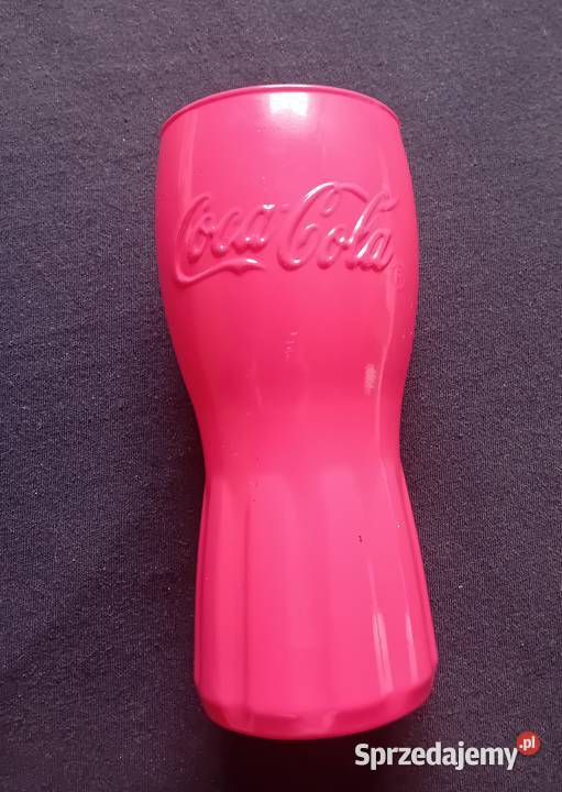 Kolekcjonerska szklanka Coca Cola malowana na