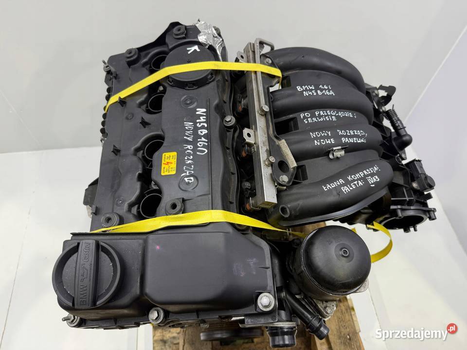 SILNIK BMW E46 E81 E87 E90 E91 16 116 316 i Rudka