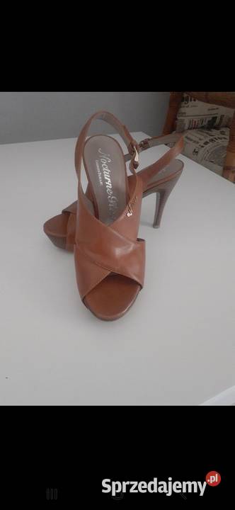 Buty skórzane Giorgio Fabiany brązowy/beżowy Tarnów