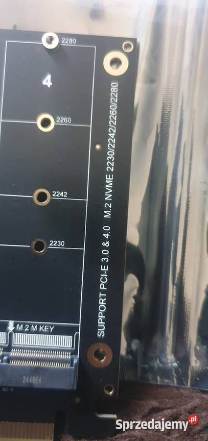 Adapter pod komputer stacjonarny PCIe x16 na 4x wewnętrzny świętokrzyskie Kielce sprzedam