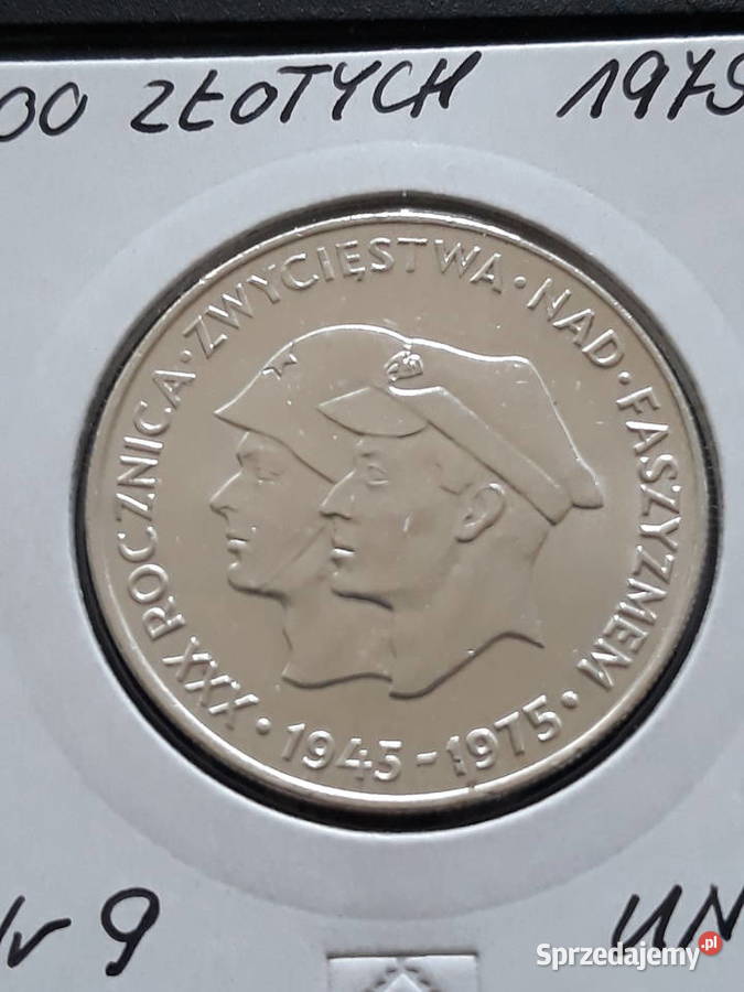 200 XXX rZwycięstwa Faszyzmem 1975 r9mennicze Konin