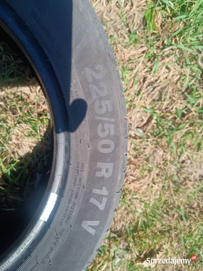 Opony Continnental 225 50 17 letnie 50 Krzeszowice