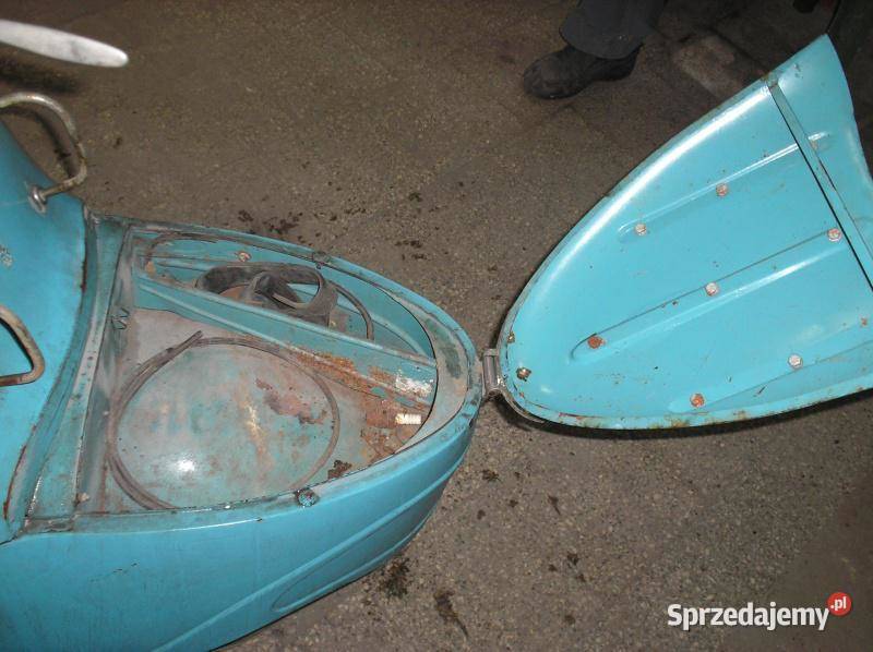 Retro skuter Peugeot 157 B Sedes Siedlce