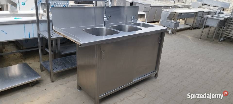 Zlew z szafką Biznes i Przemysł Ostrów Wielkopolski sprzedam