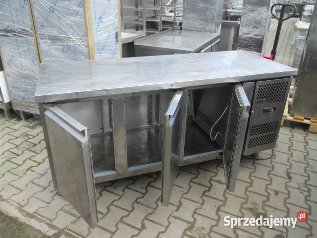 Stół Roboczy Stal Nierdzewna Drzwi Otwierane Ostrów Wielkopolski