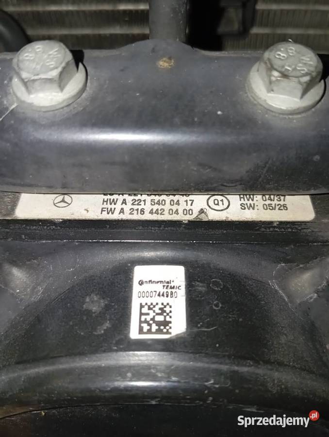 Części Mercedes w221 S420cdi sklasa przedlift osobowe lubelskie Zamość