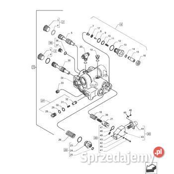 Zawór priorytetowy 84340310 CASE MAGNUM 285 Wilkowo sprzedam