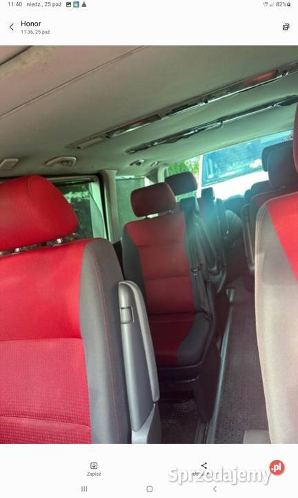 Okazja VOLKSWAGEN T5 MULTI VAN nieuszkodzony Autobusy i minibusy Autobusy i minibusy Janikowo