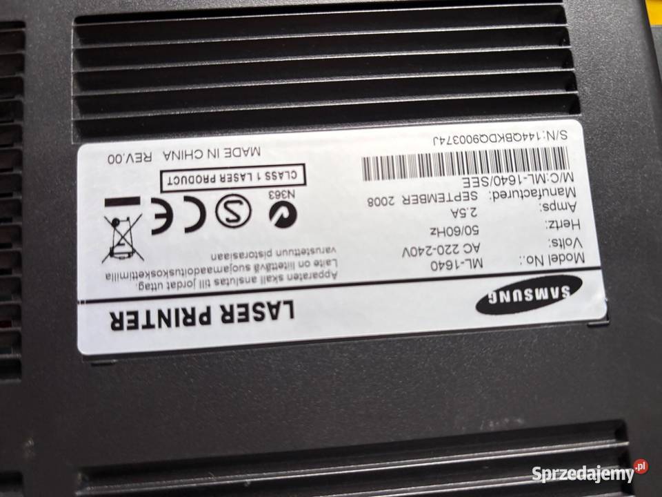 Drukarka Samsung ml 16 40 pomorskie Prabuty
