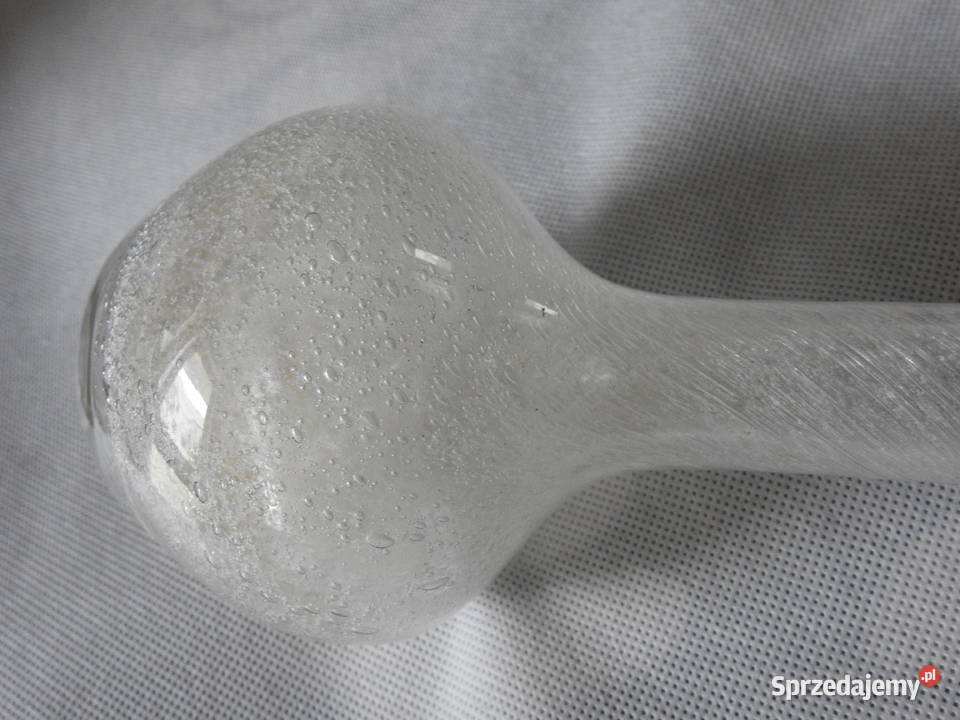 Wazonik ze szkła artystycznego z bąbelkami Inowrocław