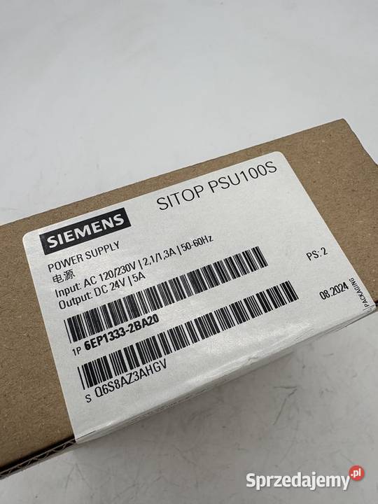 Siemens SITOP 6EP13332BA20 24VDC 5A mazowieckie