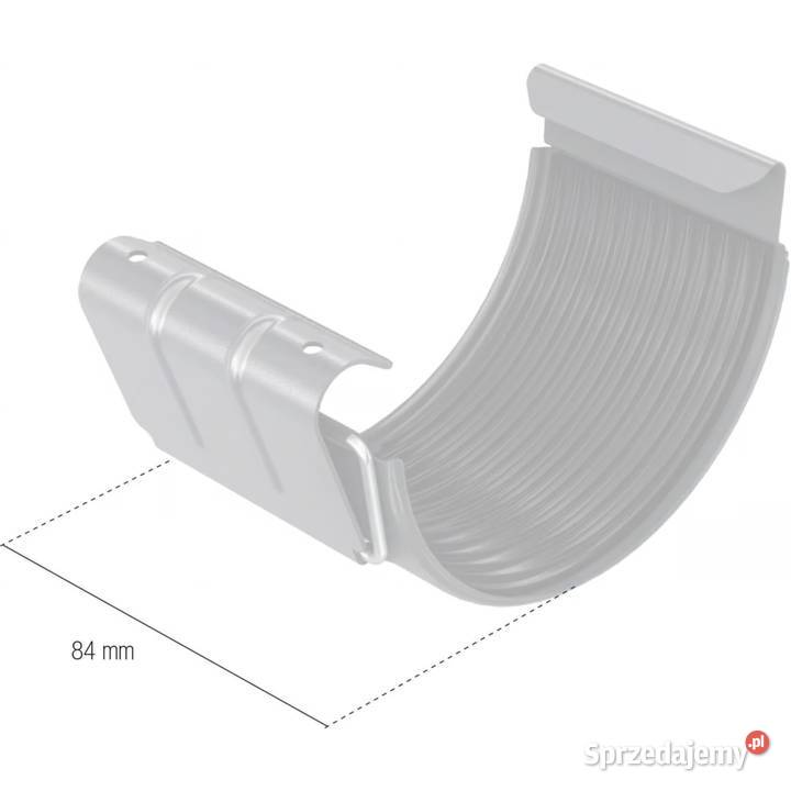 Bryza stal złączka rynny 125 mm brązowy ral 8017 Białystok