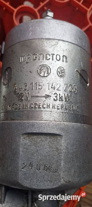 Rozrusznik Lublin silnik Andoria 3Kw czeski sprzedam