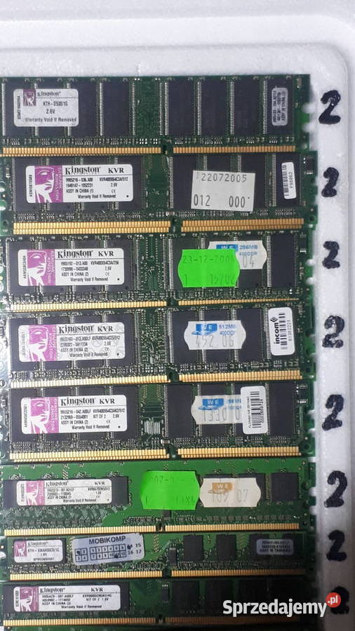 RAM pamięć kości Wysokie Mazowieckie