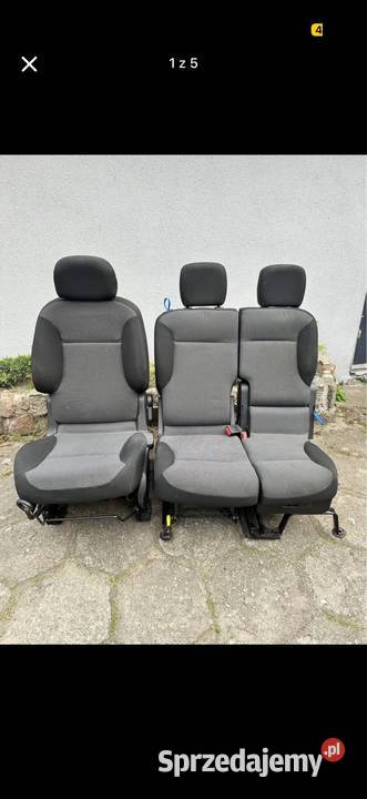 Fotele przednie do Peugeot Partnera Pniewy
