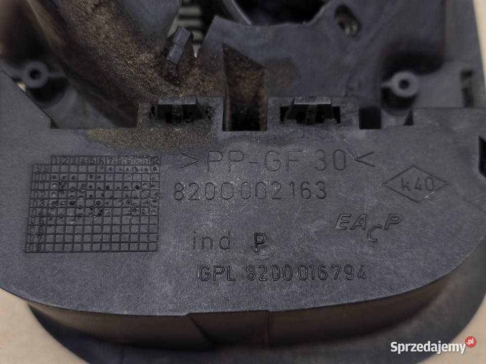 Klapka Wlewu Paliwa RENUALT LAGUNA II LIFT 0507 dolnośląskie