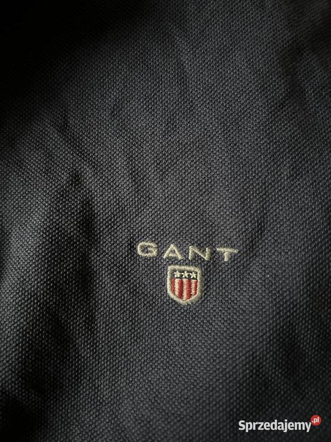 Męska granatowa koszulka polo GANT M OKAZJA Zamość