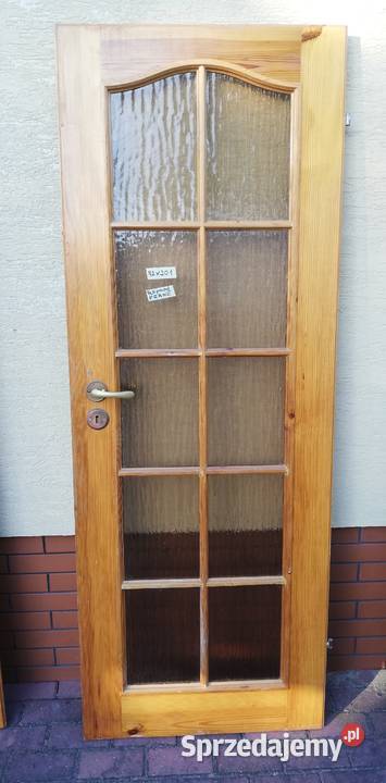 Drzwi wewnętrzne drewniane sosnowe prawe lewe mazowieckie Garwolin