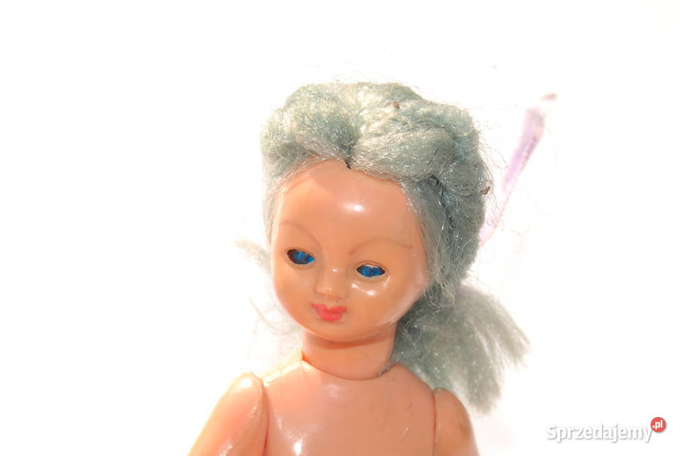 Stara zabawka lalka miniaturowa mini unikat Cieszyn sprzedam