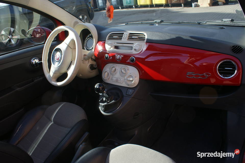 Fiat 500 Cabrio 13 Super Stan Możliwa Zamiana Białystok sprzedam