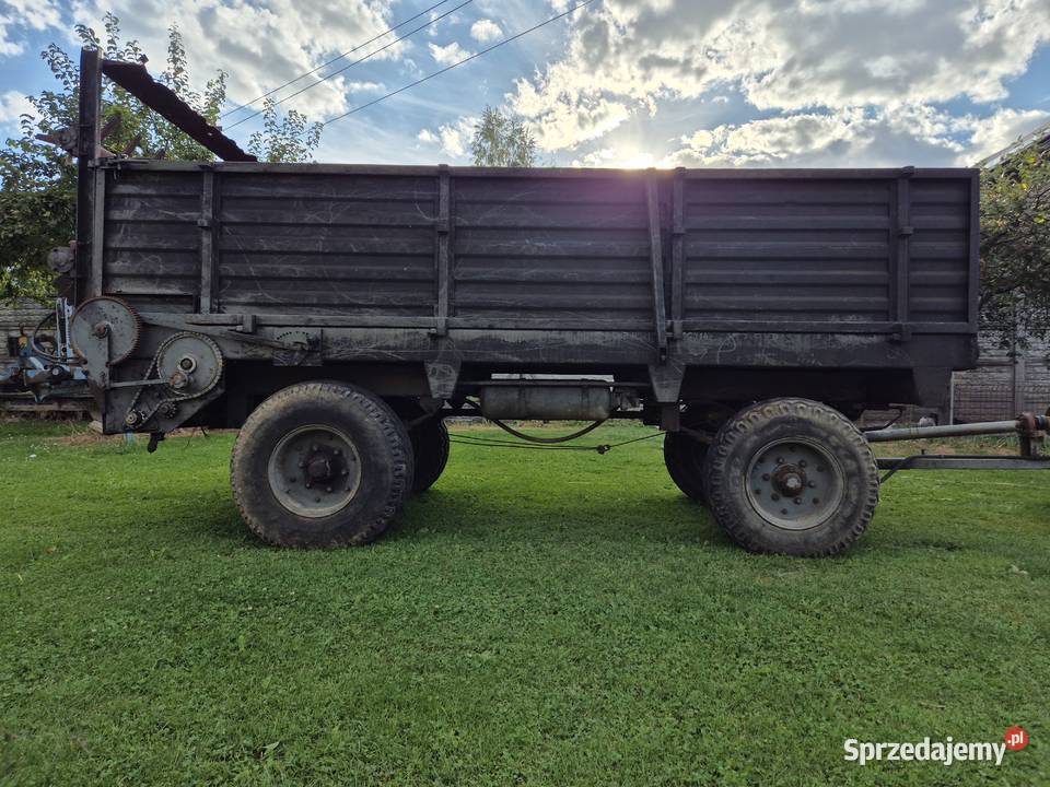 Rozrzutnik obornika dwuosiowy 6 ton śląskie Racibórz