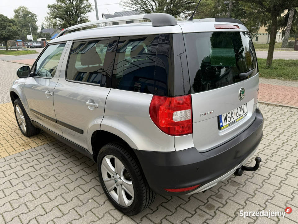 koda Yeti Skoda Yeti 18T 4x4 2011r Climatronic mazowieckie Sokołów Podlaski