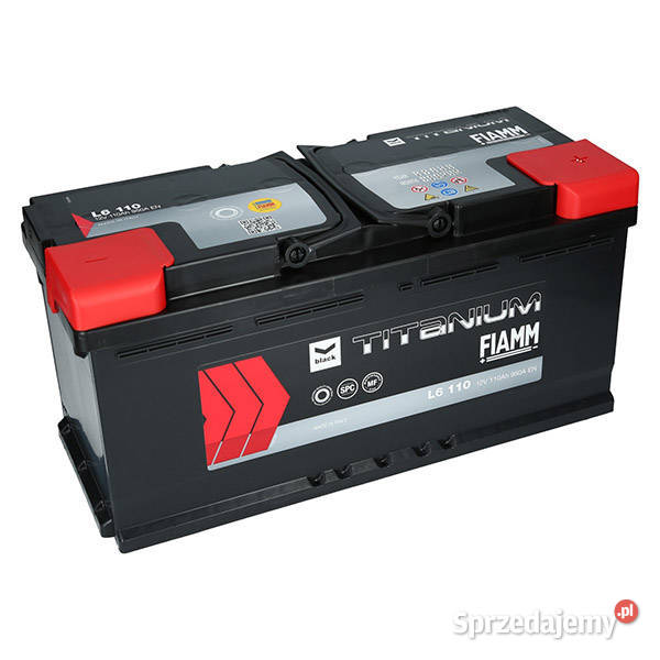Akumulator Fiamm Black 12V 110Ah 950A EN L6 110 dolnośląskie Jelcz-Laskowice sprzedam