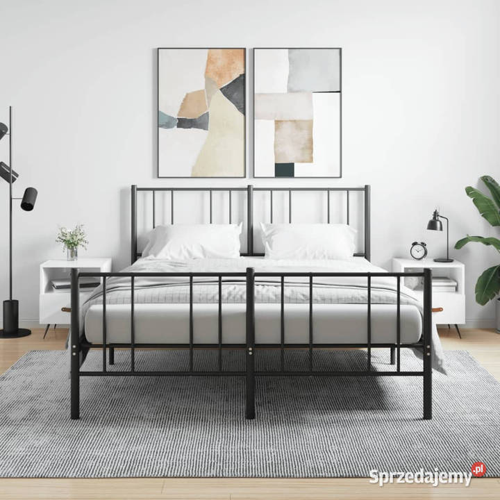 Szafki nocne 2 białe wysoki połysk 40x35x475 Warszawa