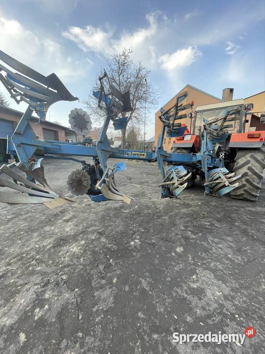 Pług Rabe werk 4 skibowy Vario Liniowanie Lisowice
