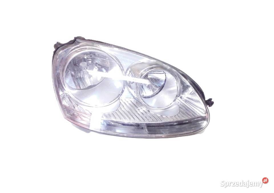 LAMPA PRAWA REFLEKTOR PRAWY VW GOLF V 5 1K Lampy przednie Biała Nyska