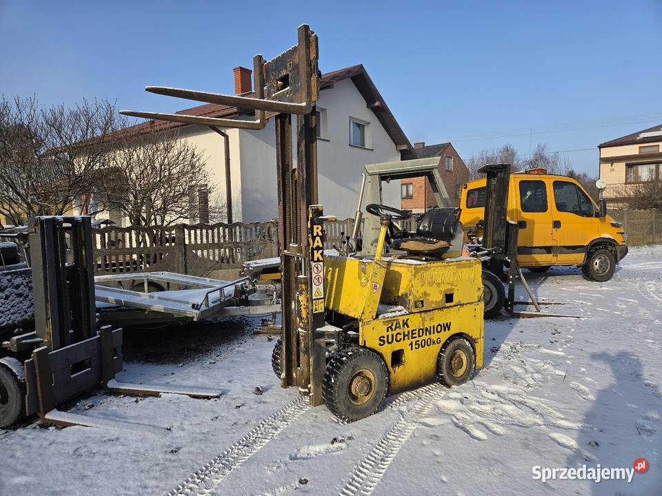 Wózek widłowy Rak Suchedniów ursus c330 Złoczew Ursus sprzedam