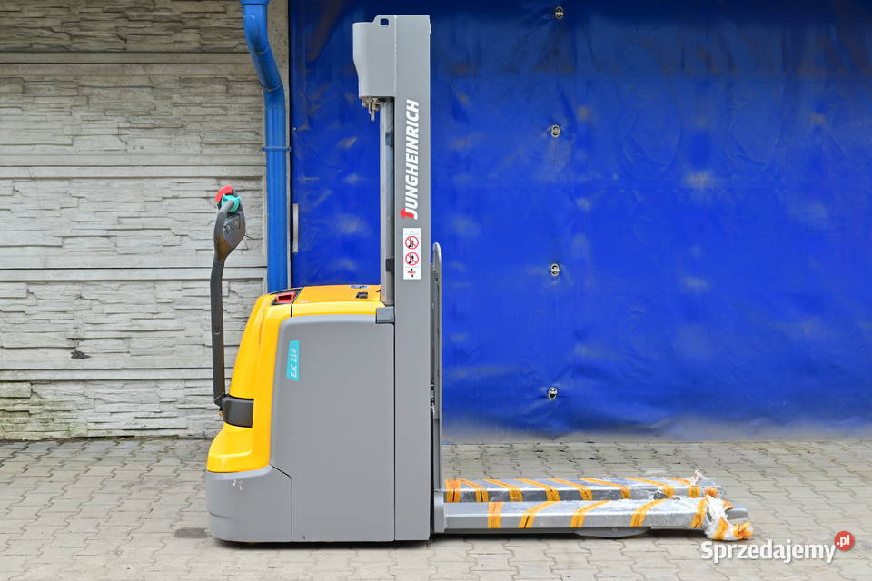 Paleciak elektryczny Jungheinrich EJC 214 16 Wózki widłowe Częstochowa