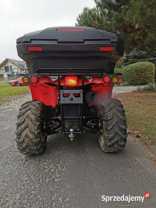 Quad 5004X4 kwity l7e IRShakwyciągarka kufer Miejska Górka