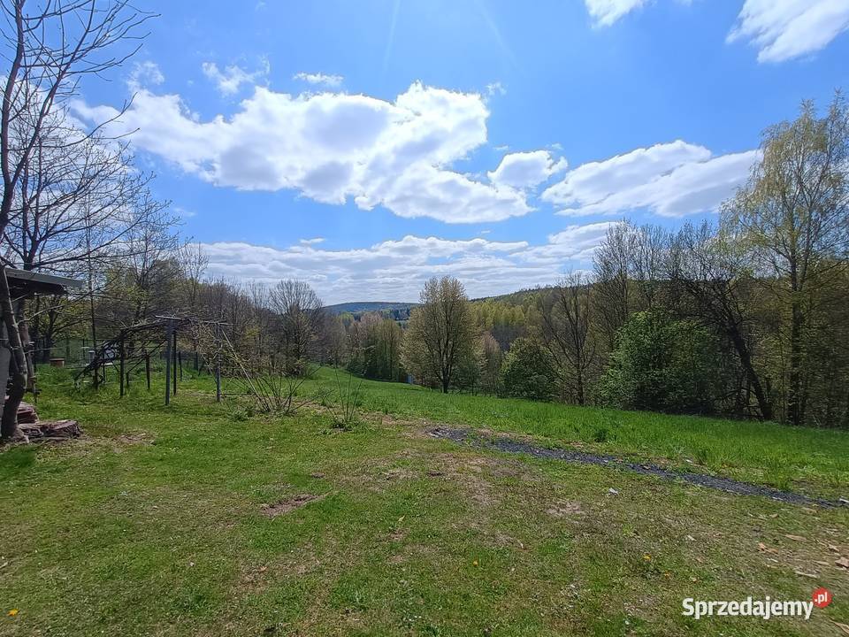 Dom drewniany do zamieszkania działka 24ary podkarpackie Malinówka