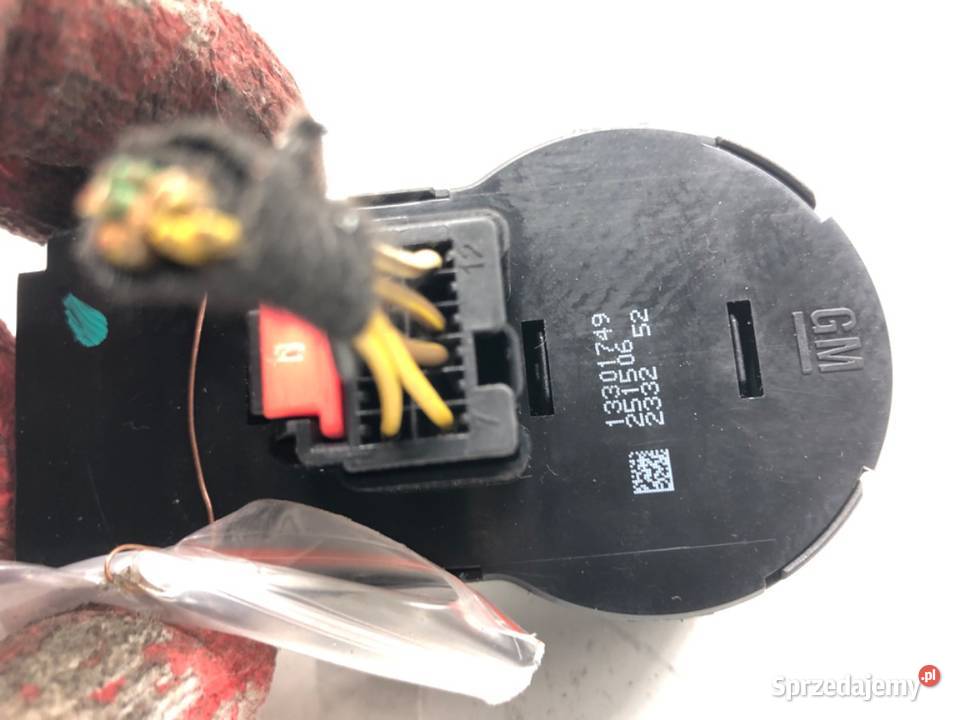 WŁĄCZNIK ŚWIATEŁ CHEVROLET CRUZE 13301749 podkarpackie sprzedam