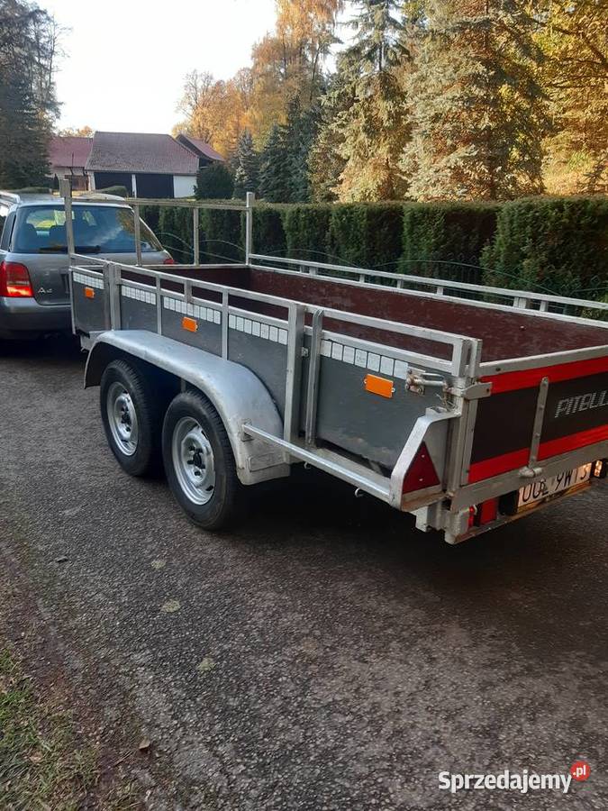 Przyczepka samochodowa dwu osiowa dmc 2000 opolskie Olesno
