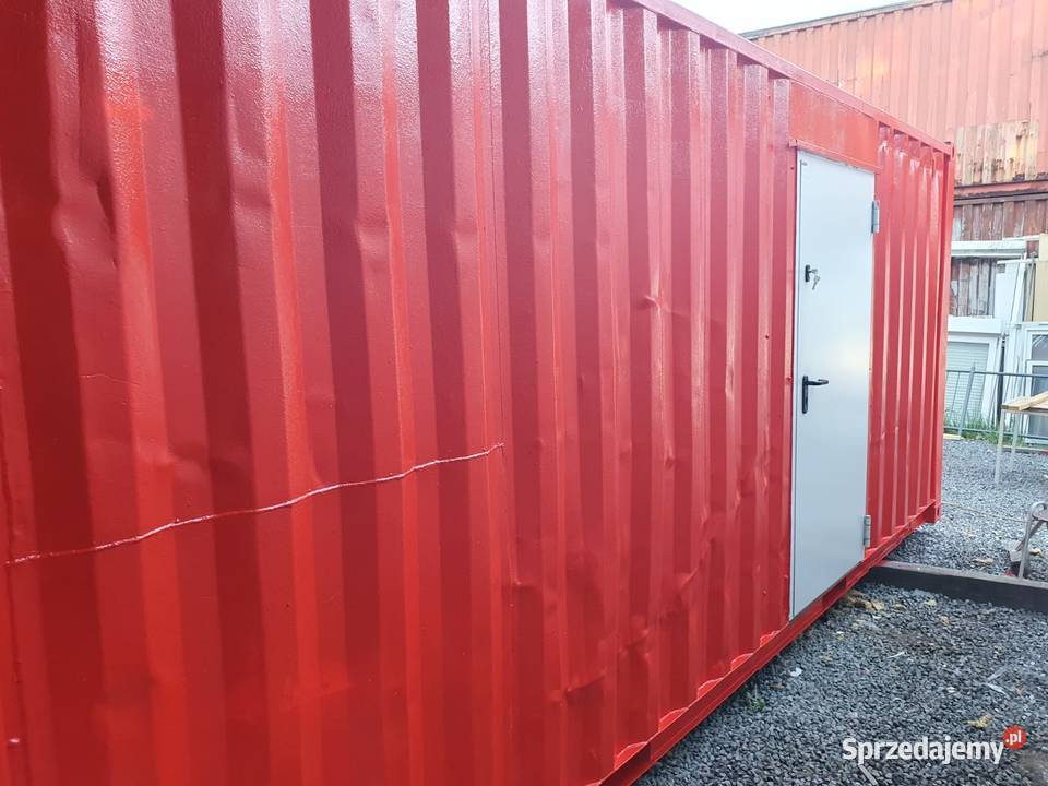 Kontener morski 20 magazynowy socjalny stróżówka Wrocław