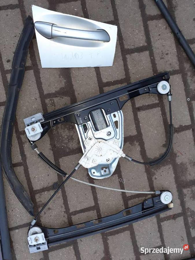 Mechanizm szyby uszczelka listwa prawa pW203 Mechanizmy opuszczania szyb