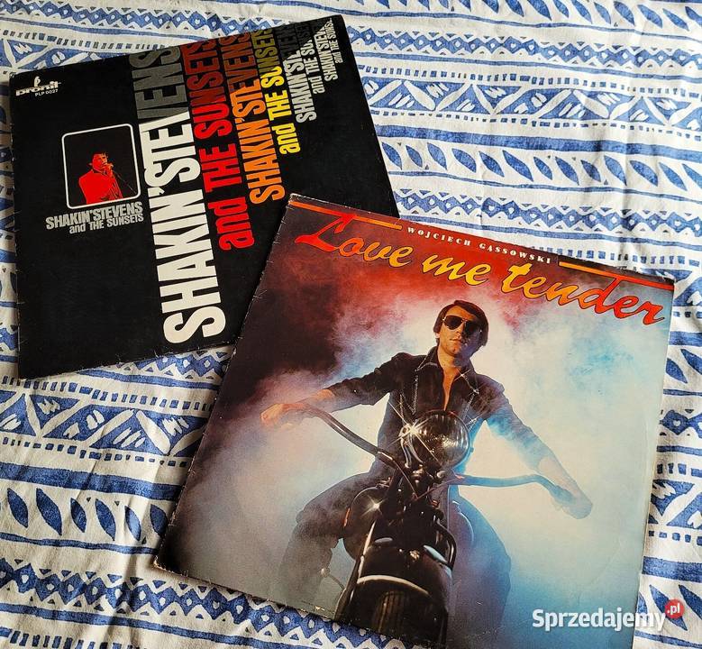Wojciech Gąsowski Love Me Tender Shakin Stevens płyta winylowa