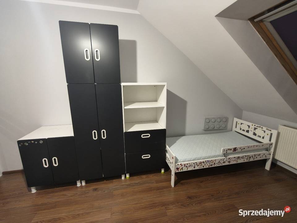 Meble do pokoju Ikea dziecięcego plus łóżko i Dom i Ogród Nysa sprzedam