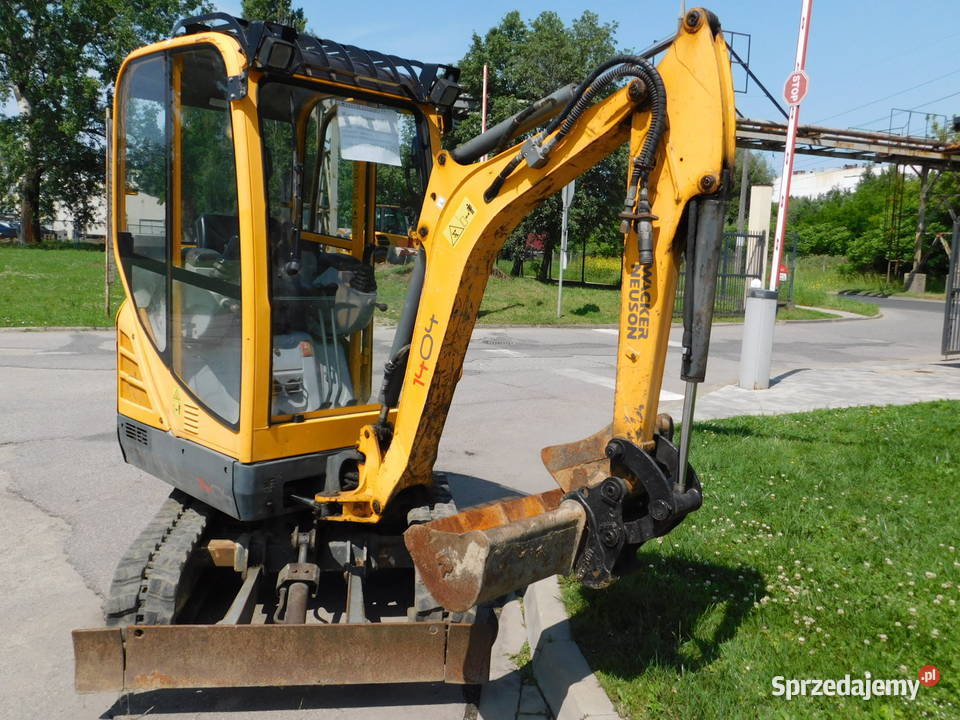 mini koparka 17t Wacker Neuson 1404 w pełni Kraków