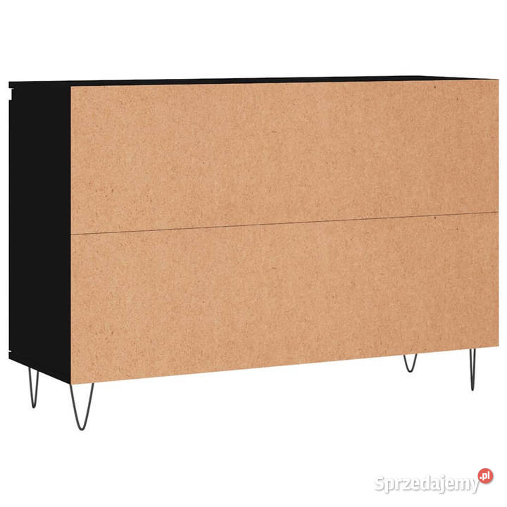 Szafka czarna 104x35x70 materiał drewnopochodny Warszawa