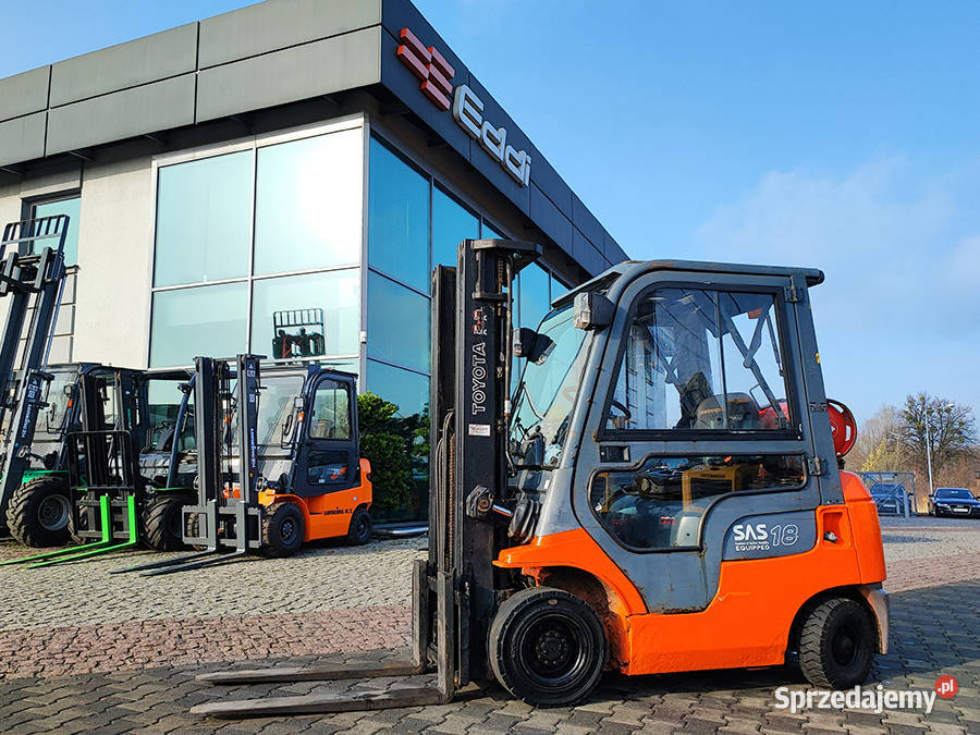 Wózek widłowy Toyota 427FGF18 18 t triplex 47 m Kęty