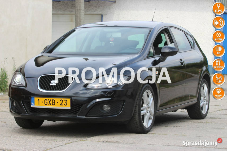 Seat Leon 2010r 12 Benzyna 105 DRZWI klimatyzacja Nysa